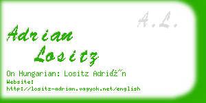 adrian lositz business card